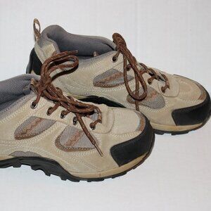 Brahma Women's Steel Toe Work Shoes Rose Brown Size 8